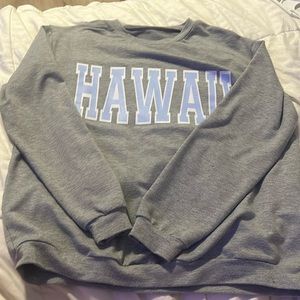 Gray Hawaii Crewneck